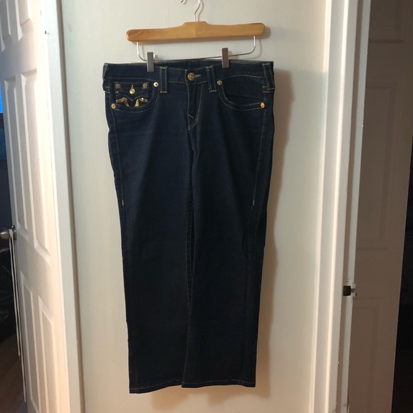 True Religion gold sequin jeans - Picture 2 of 4